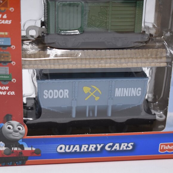 Quarry Cars Wagons Cargo Set Thomas & Friends Motorized Railway Fisher Price New - Picture 5 of 8